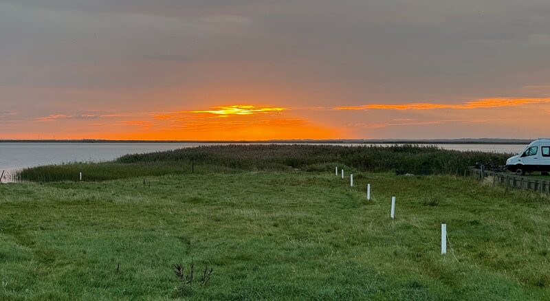 Sonnenaufgang über dem Ringkøbing Fjord | © Andreas Kugler